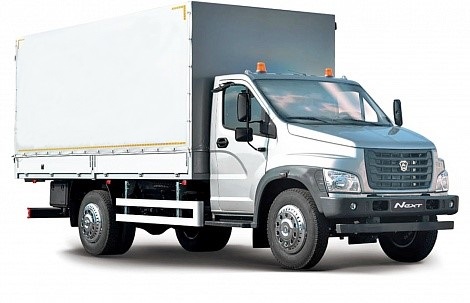 Передвижной автомобильный газовый заправщик ПАГЗ-900 с панелью управления на базе шасси ГАЗон NEXT